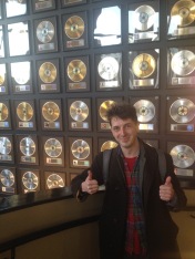 Celebrating Rea Garvey's record going multi-platinum at the Nashville Country Music Hall of Fame